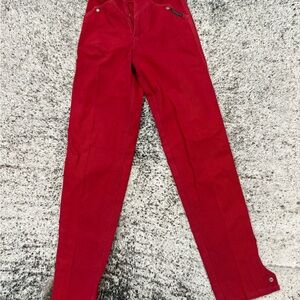 Rockies Red Straight Leg Women's Jeans